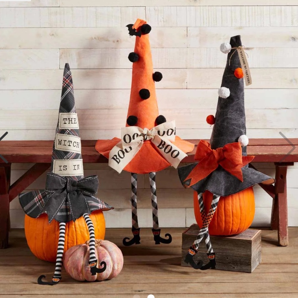 Mud Pie Decorative Witch Hat 🧡🖤